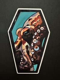 Image 1 of Coffin Octopus Sticker