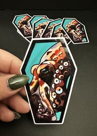 Image 2 of Coffin Octopus Sticker