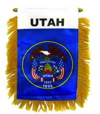 Utah (1913) 4"x6" Mini Banner