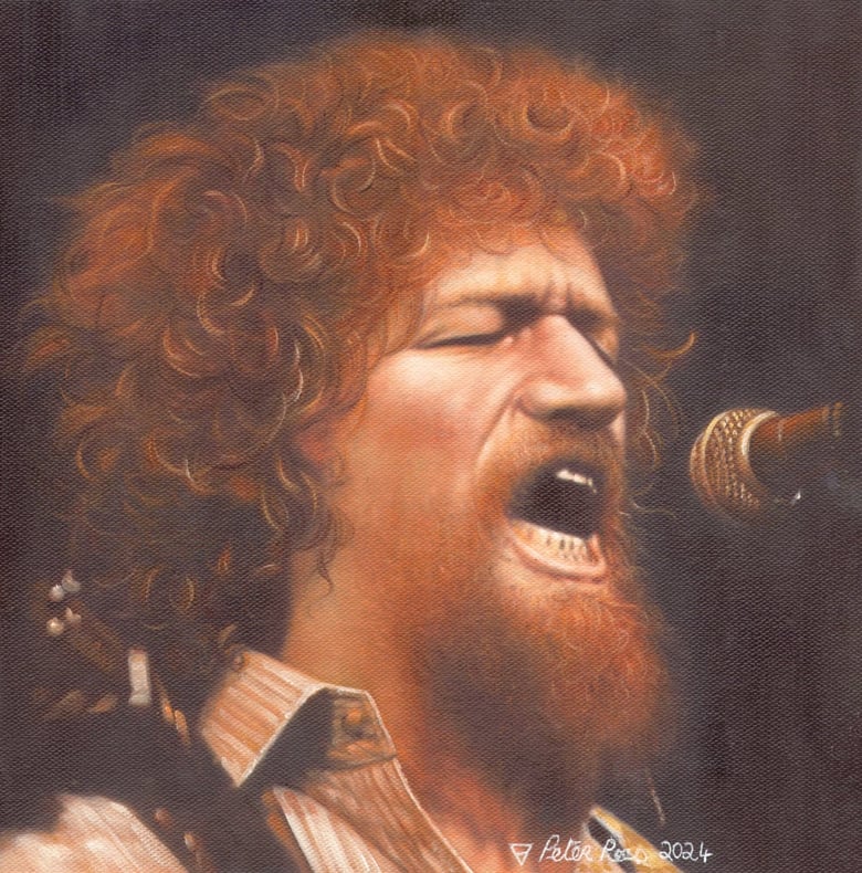 Image of Luke Kelly ( Rocky Road to Dublin) Limited edition artprint 