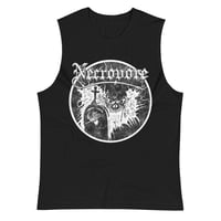 Image 1 of NECROVORE - 1986-1988 (BLACK) MUSCLE SHIRT