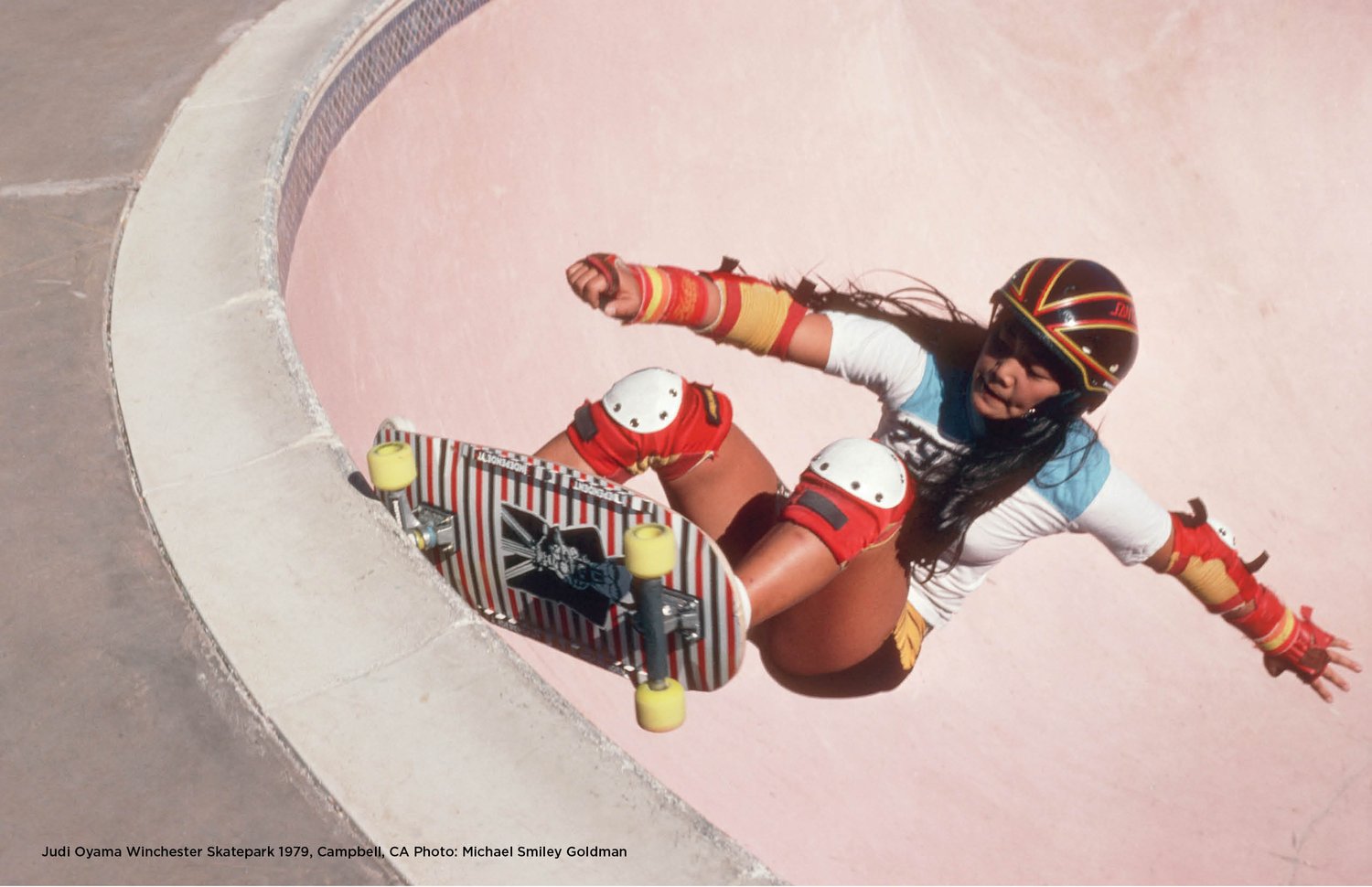 Image of Judi Oyama Winchester Frontside Grind 1979 EC Close Up