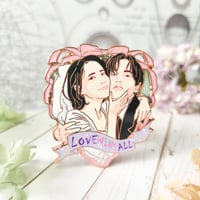 Image 4 of Love Win All Enamel pin "instock"