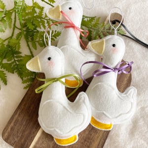 Image of Goose Felt Decoration