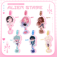 Image 1 of Alien Stage Linked Acrylic charm