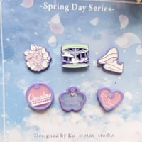 Image 4 of Spring day Deco filler set / individual "Enamel pin -Instock