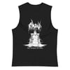 ABSU - THE TEMPLES OF OFFAL II (WHITE PRINT) MUSCLE SHIRT