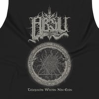 Image 2 of ABSU - TELEPATHS WITHIN NIN-EDIN (BLACK SHIRT) MUSCLE SHIRT