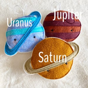 Image of The Space Collection felt decorations