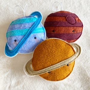 Image of The Space Collection felt decorations