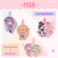 Image 1 of PJSK - WXS & 25ji keychain