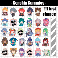 Image 1 of Genshin Gummies (Last chance!!!)