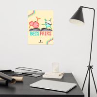 Image 3 of Beis Pairs Full-Color Poster