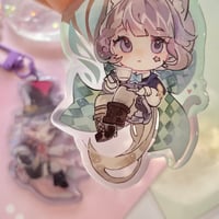 Image 2 of Foutaine Character Keychain + Phone charm