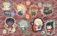 Dungeon Meshi sticker sheet