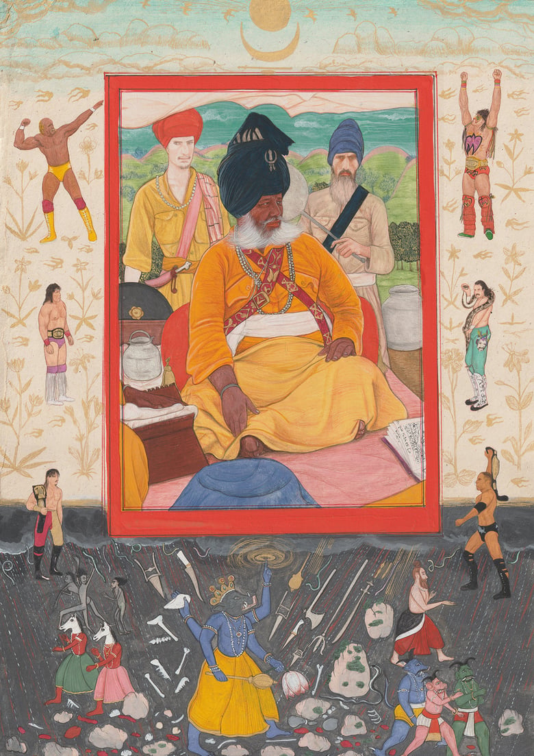 Image of Panth Patshah 96k Akali Baba Santa Singh Ji 2024 - Version A