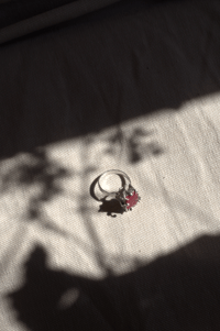 Image 2 of Coral Ruby ring