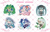 Image 2 of Pokémon miku Stickersheet