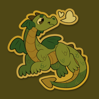 Image 1 of Western Dragon Sticker