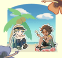 [FE:3H] Summer Acrylic Stand