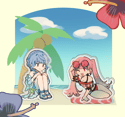 [FE:3H] Summer Acrylic Stand