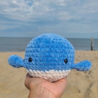 Image 1 of Whale plushie