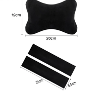 Image 2 of Mini - headrest pillows and seat belt pads