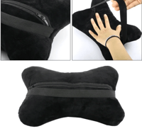 Image 4 of Jaguar headrest pillows and seat belt pads