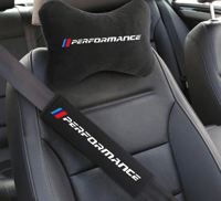 Image 1 of BMW M Performance headrest pillows and seat belt pads