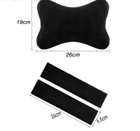 Image 4 of Land Rover headrest pillows and seat belt pads