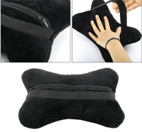 Image 5 of Land Rover headrest pillows and seat belt pads