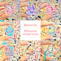 Sanrio  Sparkly Phone charms 