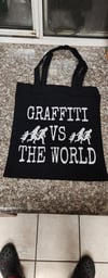 Graffiti vs The World Tote Bag