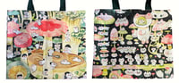 mushroom house tote