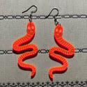 worm earrings 