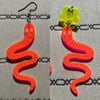 worm earrings 