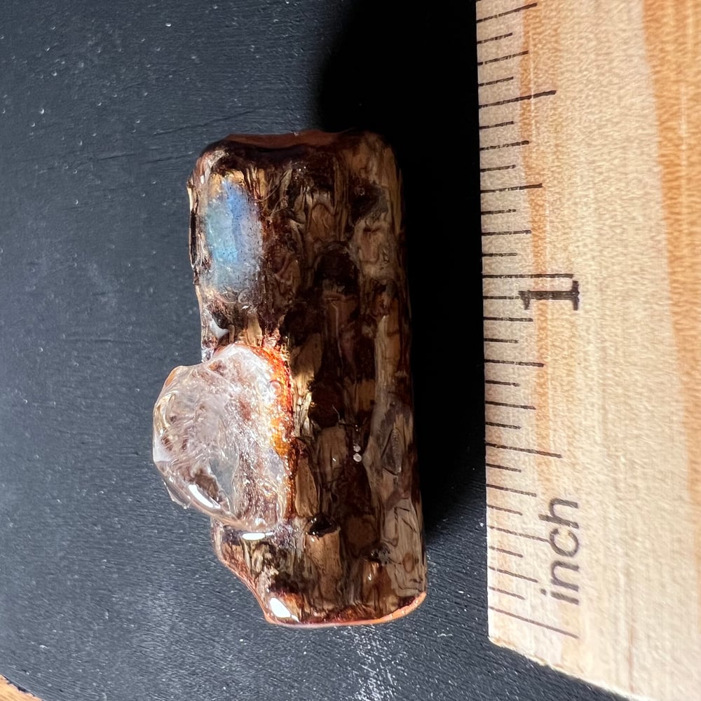 Image of 7mm quartz & labradorite