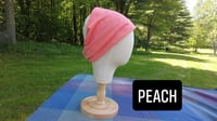 Organic Cotton Stretchy Head Wrap Peach