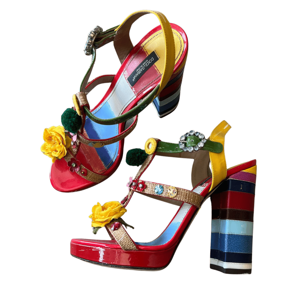 Image of DOLCE & GABBANA PARTY HEELS