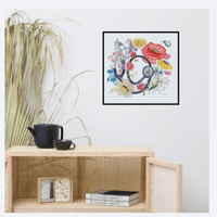 Image 15 of Blooming Stethoscope - Poster Print