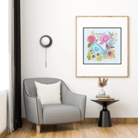 Image 5 of Anesthesia Garden- Watercolour Print Poster