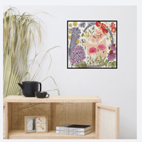 Image 9 of Endoscopy floral watercolour-Poster print