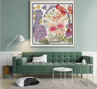 Image 2 of Endoscopy floral watercolour-Poster print