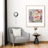 Image 10 of Endoscopy floral watercolour-Poster print