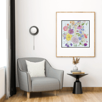 Image 2 of Thoracic Blossoms- Poster Print