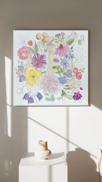 Image 3 of Thoracic Blossoms- Poster Print
