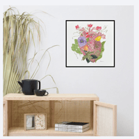 Image 15 of Heart Blooms- Poster Print
