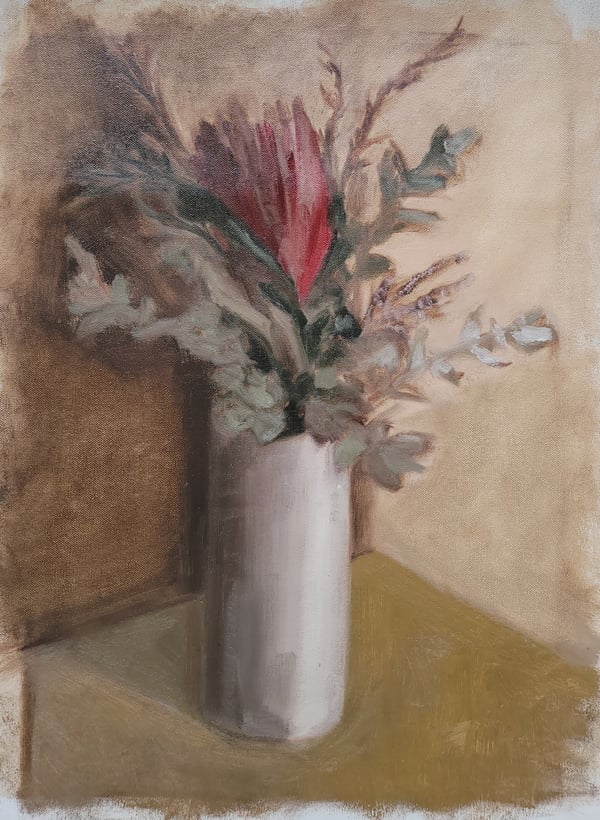 Image of Vase de fleurs sauvages