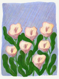 Image 1 of Flowers for her - the original painting