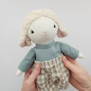 Image of Lamb Doll Sewing Pattern - Digital PDF Doll Sewing Pattern